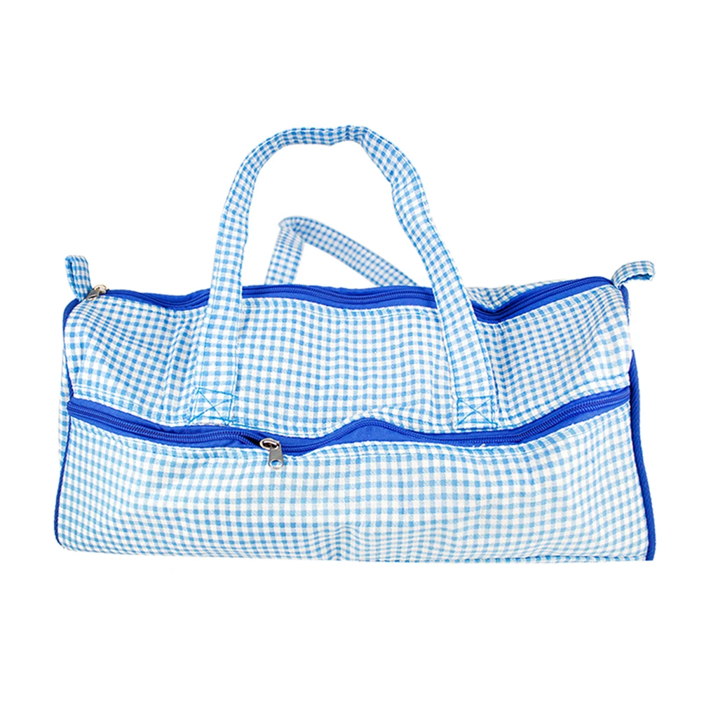 Large Knitting Needles Yarns Crochet Hooks Knitting Wool Organizer Bag Multifunctional Cotton Canvas Storage Bag