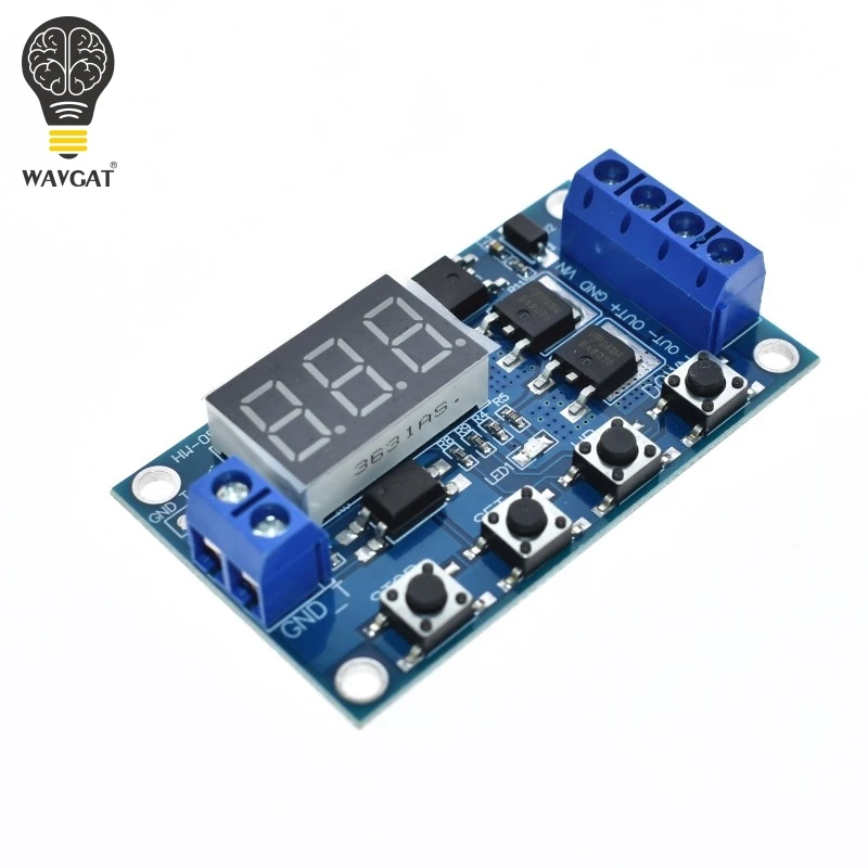 Trigger Cycle Timer Delay Switch Dc 12v 24v Circuit Board