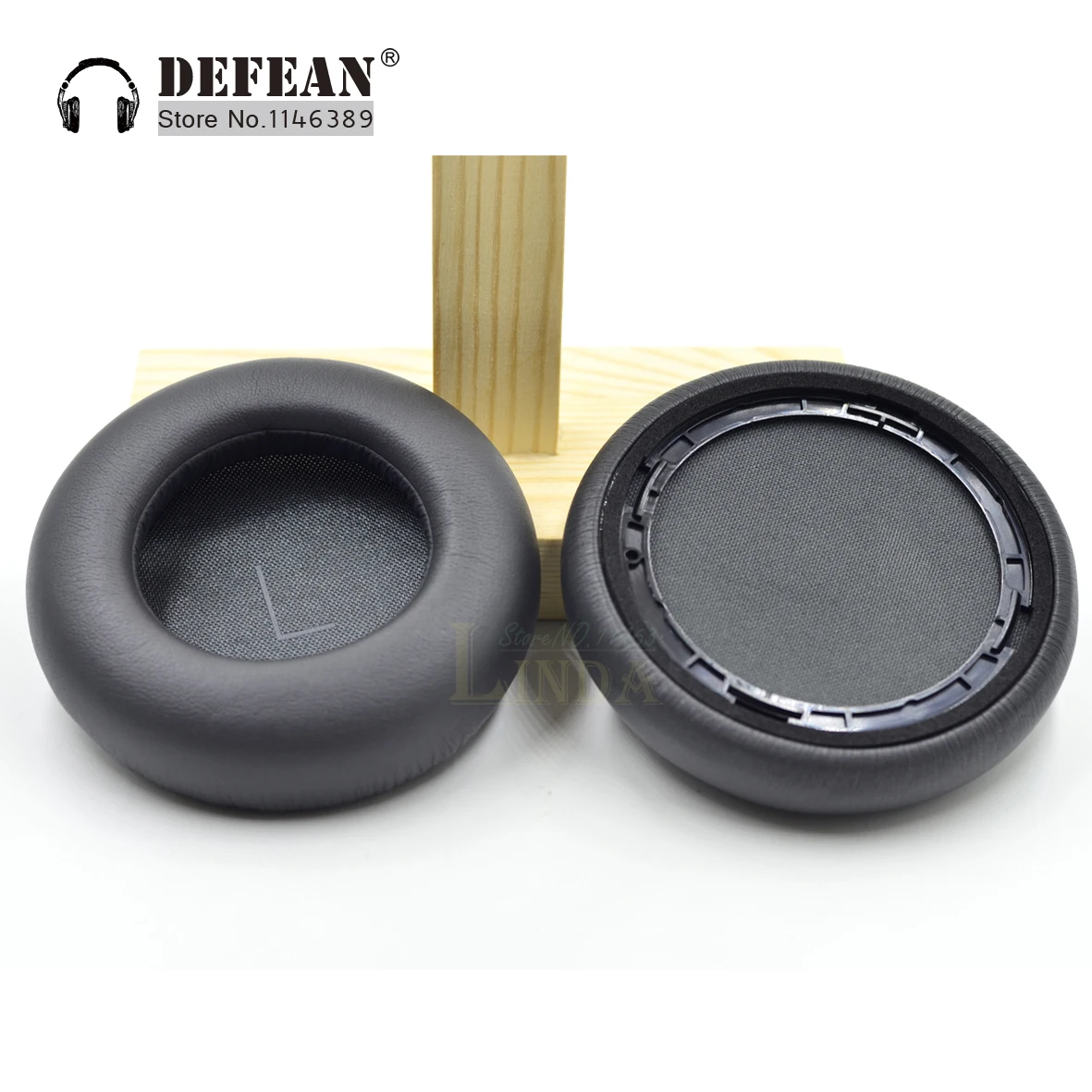 

Soft Memory Foam Replacement Cushion Ear Pad For Plantronics BackBeat PRO Noise Canceling HiFi Headphone Gray Grey Color