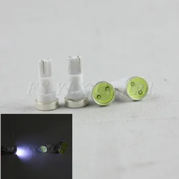 

FSYLX 20X T5 74 cob LED light White Car Auto Light Source Interior Dashboard Bulb Lamps T5 cob LED Bulb Wedge Base for Dashboard