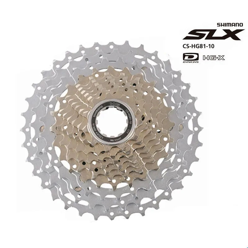 

Shimano CS HG81-10 SLX Cassette Free Wheel Bicycle Derailleur System