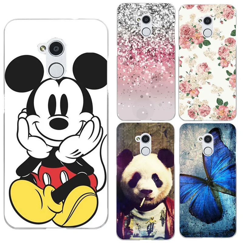 

Cartoon Soft Silicone TPU Case For Coque ZTE Blade V7 Lite A520 Back Cover For Funda ZTE Blade X3 T620 D2 A452 A610 A510 Cases