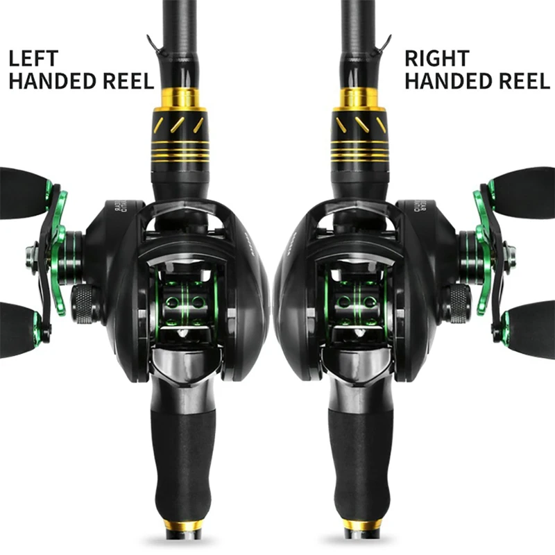 

Hot Sales One size Best Reel Bass Fishing Reel 8KG Max Drag Left Right Hand Reel Reinforced Nylon Body 2019