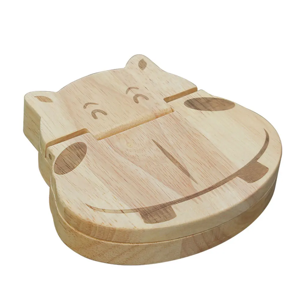

Mini Hippo Wooden Box Teeth Storage box Tooth Box Organizer Save Teeth Box Storage Teeth Gift Baby Souvenir