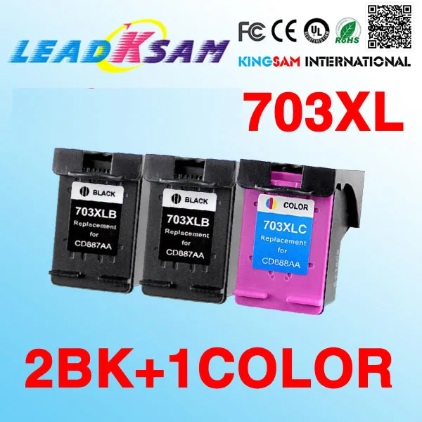 Совместимость для hp703 сменный картридж принтера 703 703xl D730 F735 K510a K109a k209a принтер |