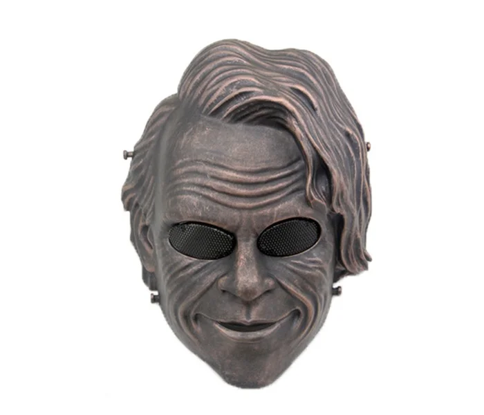 Смайлик клоун череп Пейнтбол Маска Косплей Хэллоуин маски для век сетки полный уход за кожей лица армии Военная Униформа Wargame Airsoft