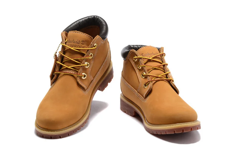 Классические женские ботильоны TIMBERLAND; коллекция 23061 года; премиум-класса; водонепроницаемые ботильоны средней высоты; женская модная обувь из натуральной кожи; цвет желтый; 35,5-39