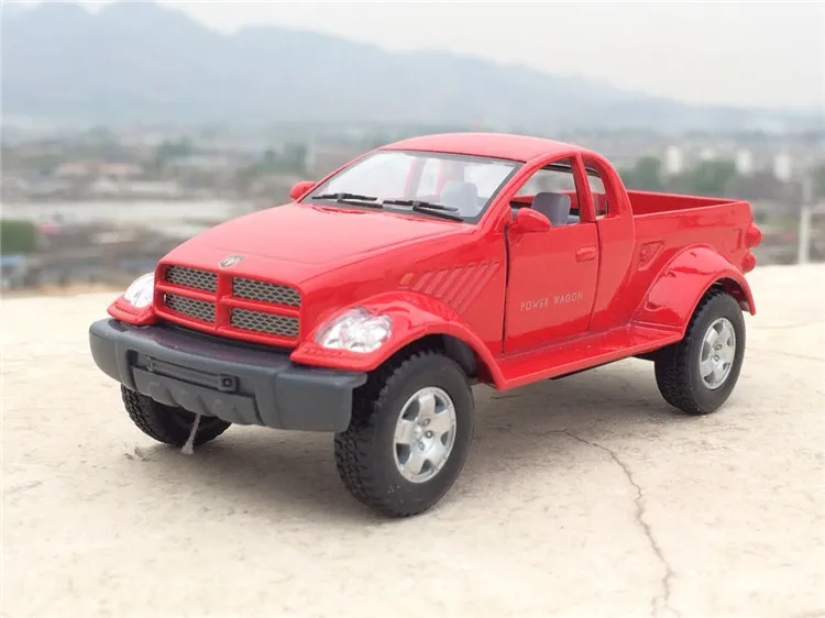 Совершенно KT 1/43 масштабные автомобильные игрушки США Dodge Ram Pickup Diecast металлическая модель автомобиля для подарка/детей/коллекции