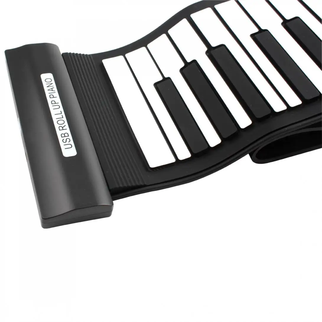  KONIX MD61 Flexible 61Keys Professional MIDI Keyboard Electronic Foldable Roll Up Piano for Childre