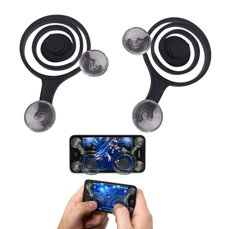 

2Pcs Zero Any Touch Screen Device Mobile Phone Tablet Game Controller Joystick