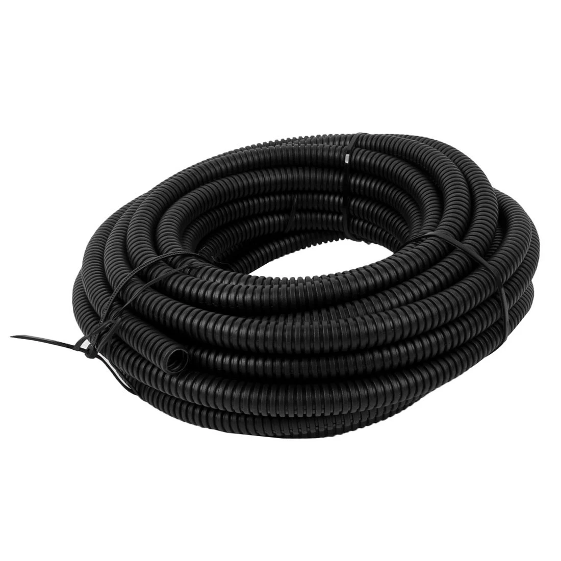 10 m long 9.5 mm inner diameter flexible plastic corrugated hosein Cable Sleeves from Home