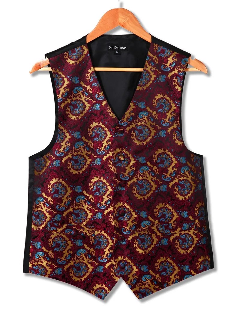 VE17 Burgundy Blue Paisley (9)