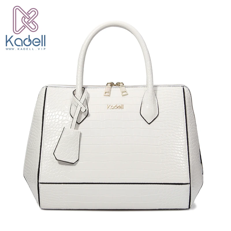 

Kadell Luxury Handbags Women Bags Designer PU Leather Bags Ladies Crocodile Pattern Women Messenger Bags Famous Brands Shell Bag