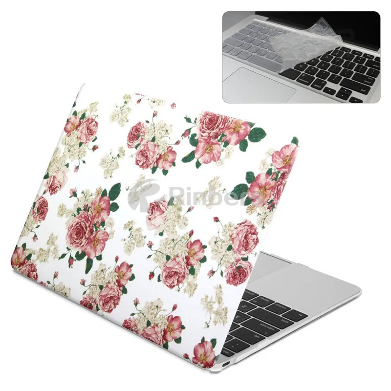 Floral Rose Laptop Case for Apple Macbook Air Pro Retina 11 12 13 15
