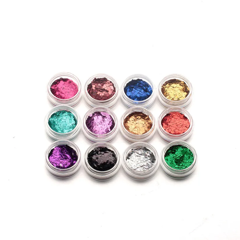 

12 Colorful Bright Stars Long Rainbow Long Lasting Stars Nail GEL for Nail Art 2017 Hot product discount beauty
