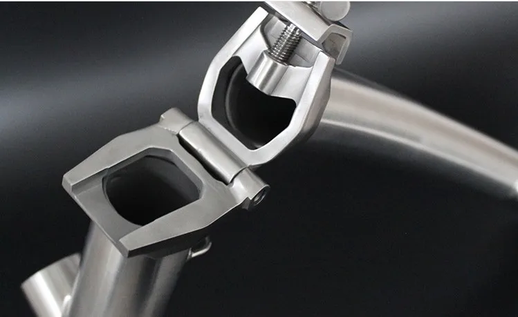 Perfect FOLDING BIKE FRAME GR9 TI3AL2.5V titanium alloy for brompton 2