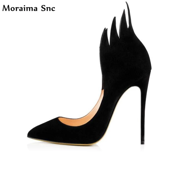 Las Decoración Sexy Patrón En as Moraima Pictures Zapatos De Vestido Punta Snc on Pictures Recién Slip Aguja Tacones Ala Llegada As Señoras Talón ZqnWwT8g