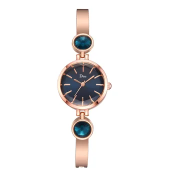 

1 Pcs Women Lady Girl Wrist Quartz Watch Alloy Strap Luxury Round Small For Business Party LL@17
