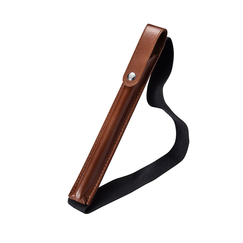 

For iPad Pencil Bag Pen Case Luxury Original Genuine Leather Pouch Holder Business Pen Bags Brown Black Pen Office Supply School