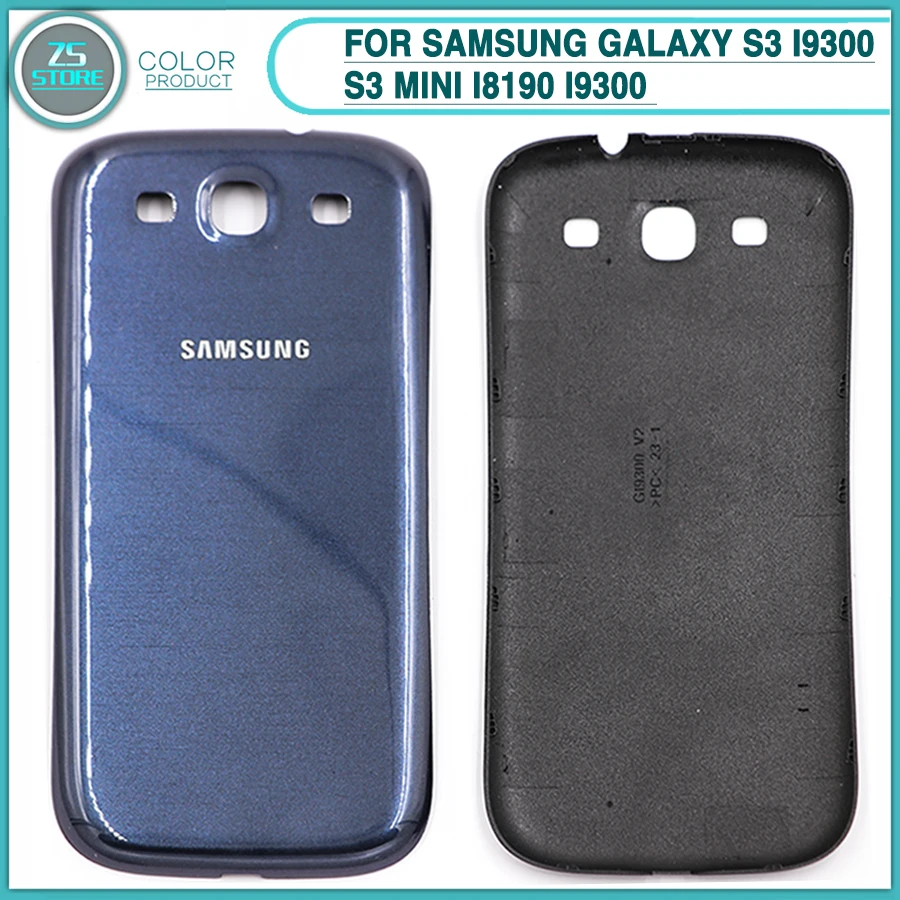 

New S3 Rear Housing case For Samsung Galaxy S3 I9300 S3 mini i8190 i9300 Battery back Cover Door Housing