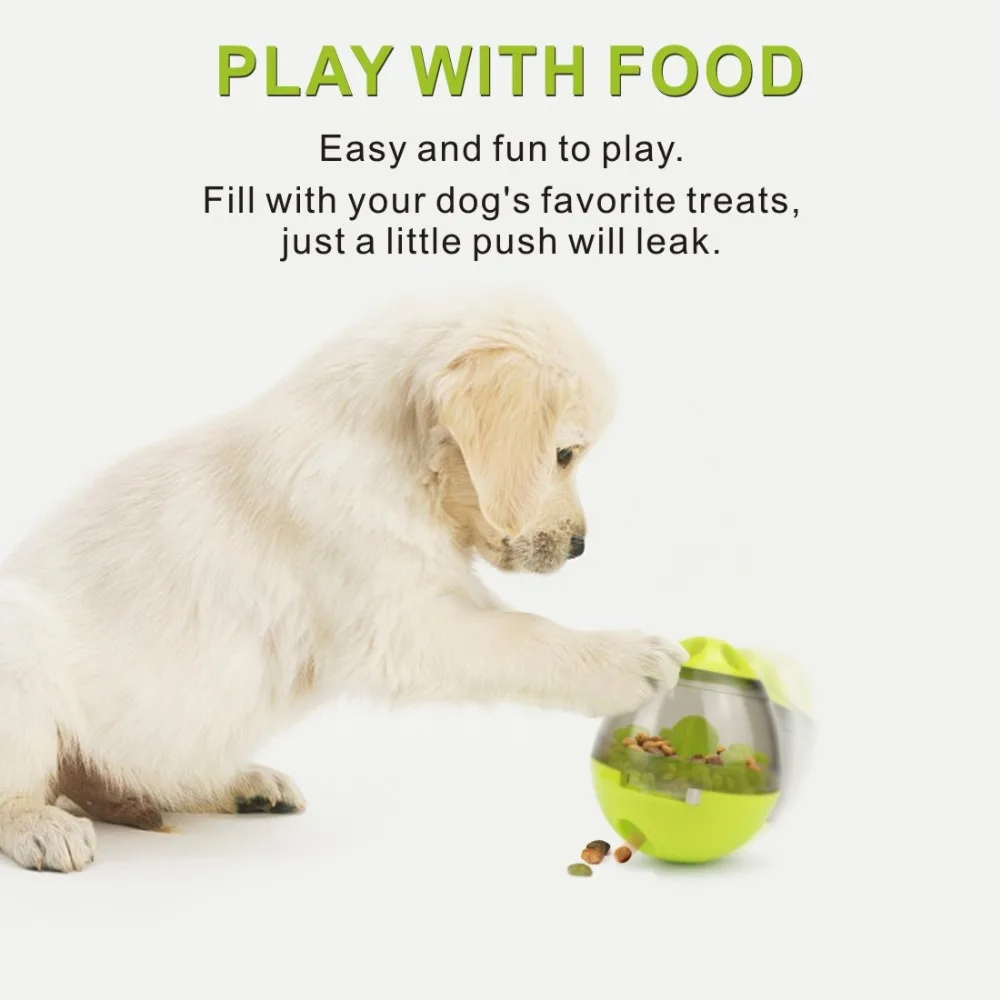 Собачий Кот IQ пищевой шар интерактивная игрушка для питомцев умнее собачий лакомство диспенсер мяч для собак головоломка встряхивание игра обучение 3d40