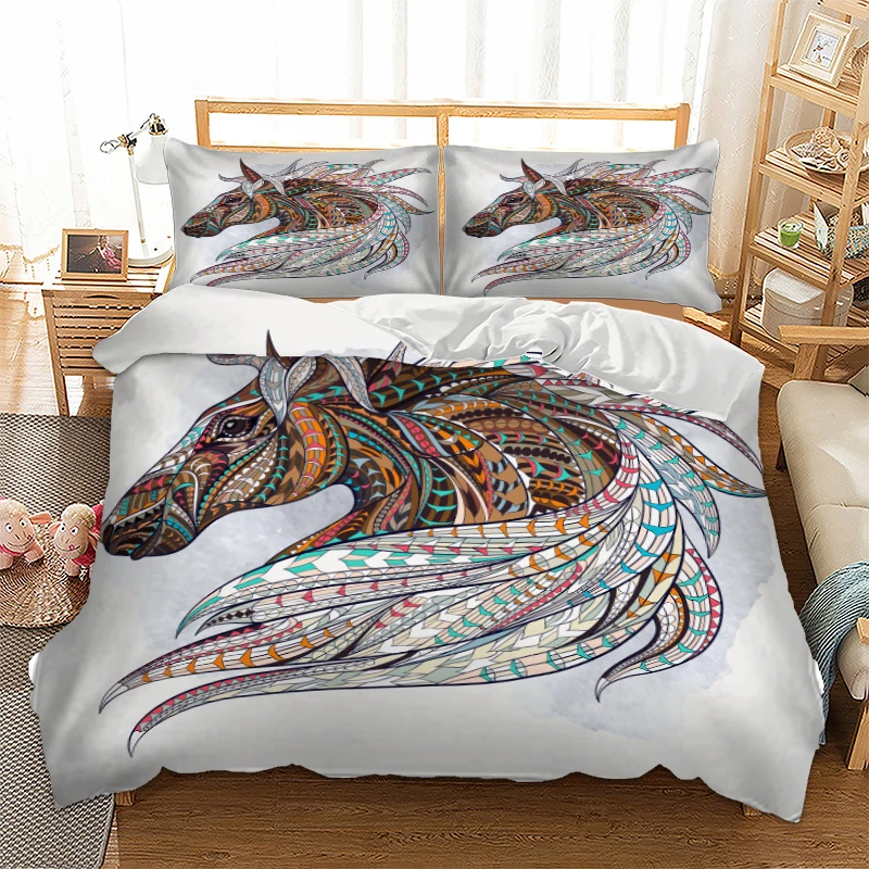 Stand Elephant Duvet Covers Comforter /& Pillow Case Queen Size Bohemian Set