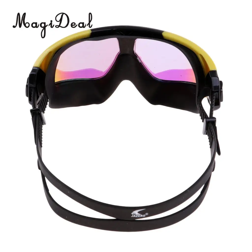 MagiDeal Unisex Anti-Fog Diving Mask Snorkeling Kayak Goggles w/ Ear Plug for Water Sports Freediving Swimming SCUBA Snorkeling