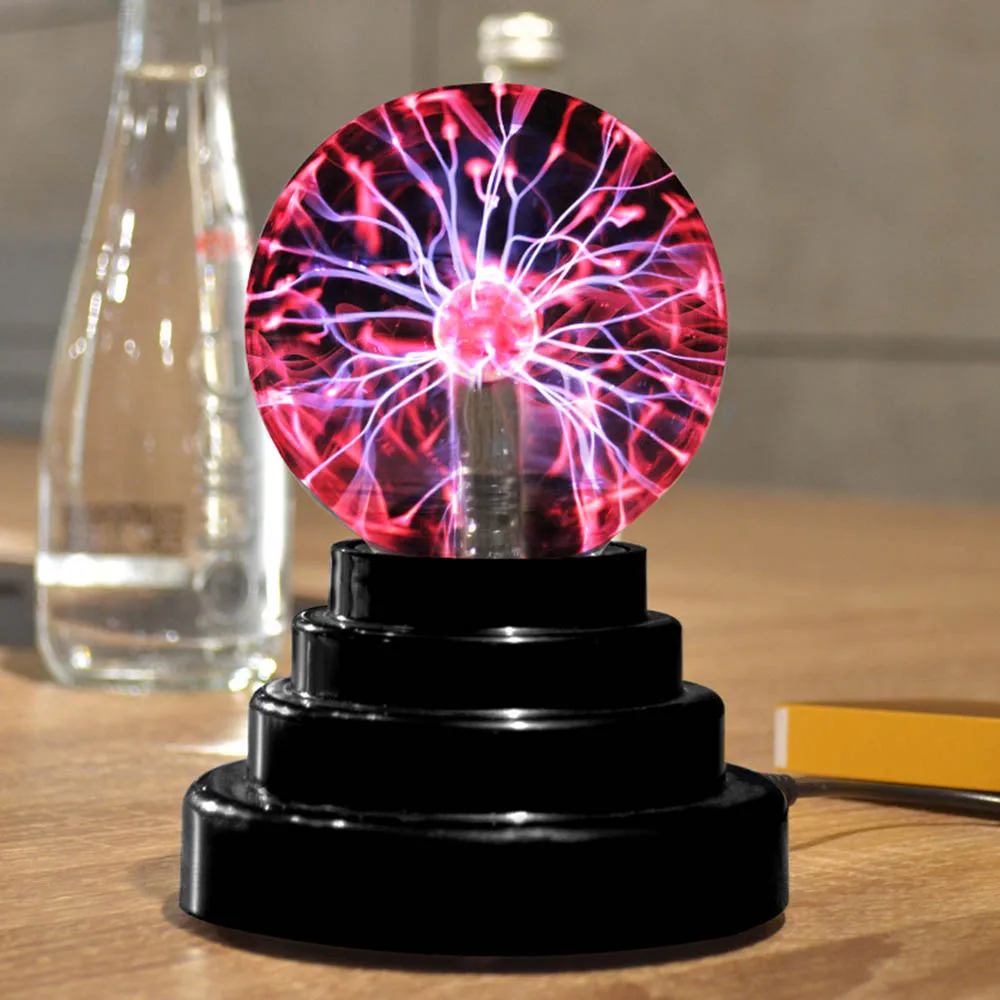 

Magic USB Plasma Ball Antistress Tricks Gadget Fantasy Soecery Ball Toys For Children Halloween Schocker Funny Gift