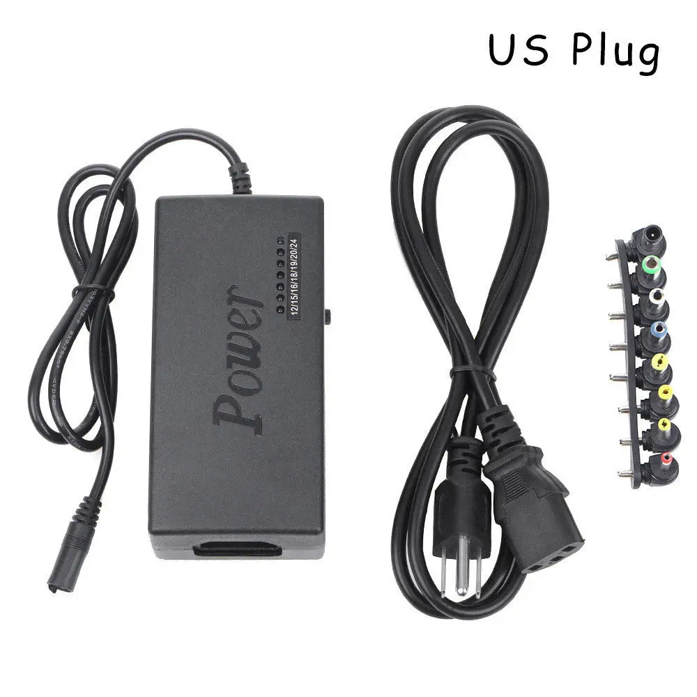 

12-24V Adjustable Voltage Universal Power Supply Power Adapter 96W Adapter with 8 Standard Output Plugs Interface