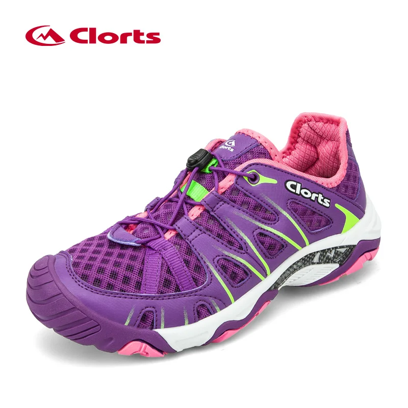 Clorts Women Upstream Shoes Light Quick-drying Water Sneakers Summer Aqua Shoes for Women 3H025C