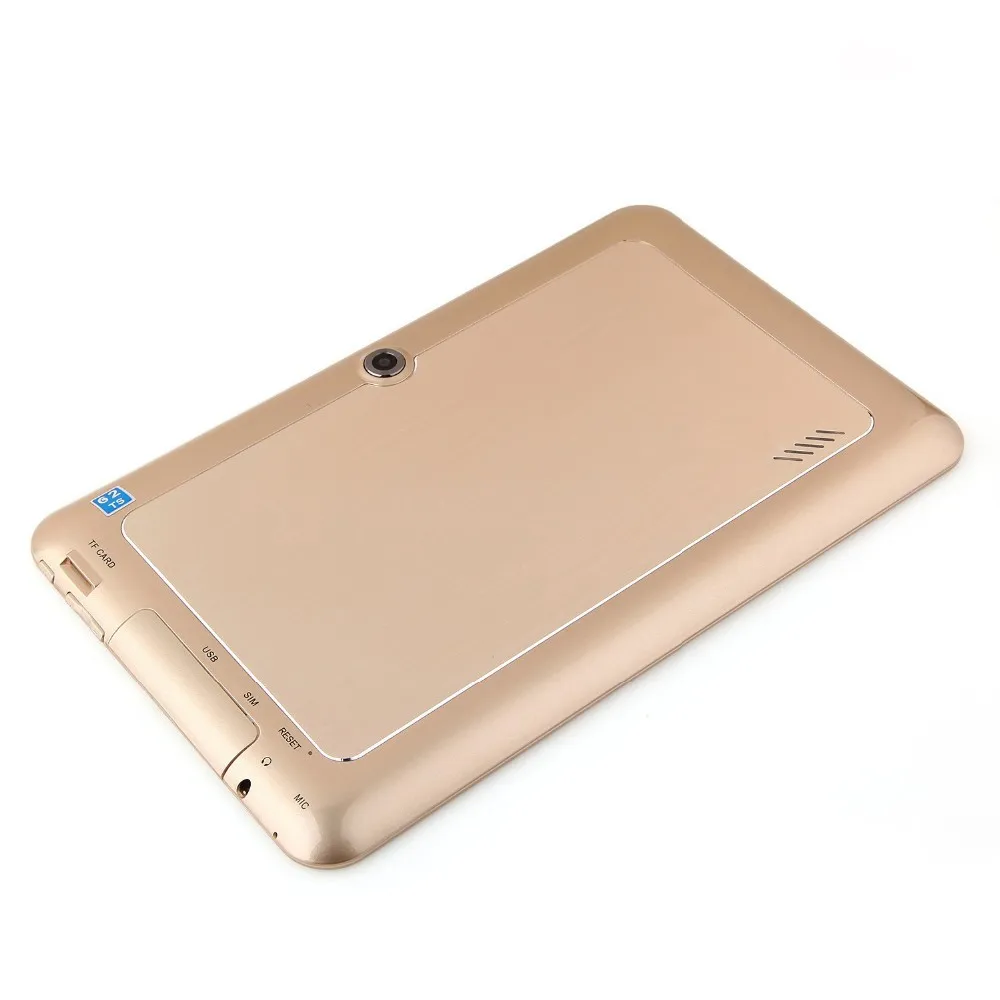 Бесплатная доставка BODA 9 "дюймов Android 4.2 сим-карту 2 г Планшеты PC Dual Core 1.5 ГГц 4 г /512 МБ Комплект MTK GPS GSM Bluetooth телефон Золото