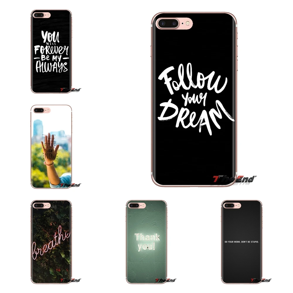 

For Oneplus 3T 5T 6T Nokia 2 3 5 6 8 9 230 3310 2.1 3.1 5.1 7 Plus 2017 2018 Wallpaper Inscription Transparent Soft Cases Covers