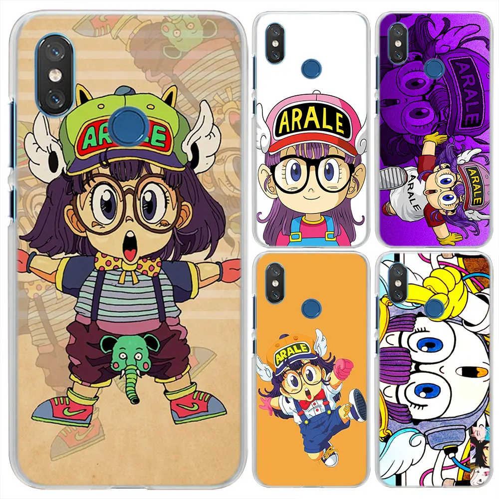

Kawaii arale Pattern Transparent Hard Phone Cases Cover for Xiaomi Mi 5X(A1) 6X(A2) 8 SE for Redmi S2 4X 5A 5 Plus 6 6A