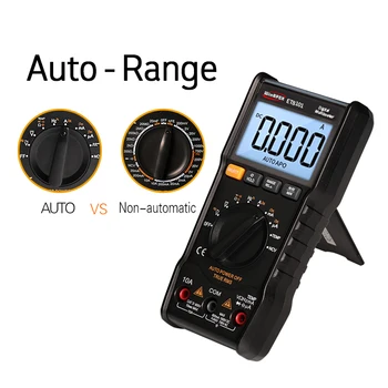 

AC/DC Voltage Ammeter Current Meter JGA012 6000counts Pocket LCD Digital Multimeter High Precision Automatic Handle Multimeter