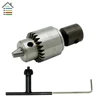 Mini Drill Chuck 0.3-4mm JTO Taper Mounted + key Lathe Chuck Pcb Mini Drill Press Applicable To Motor Shaft Connecting Rod 4mm ► Photo 1/6