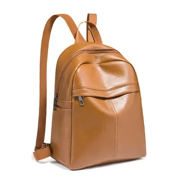 

New 2019 Fashion Women Backpack Large Soft Touch Multi-Function Black Camel Backpack Female Ladies Shoulder Bag Girls School Bag