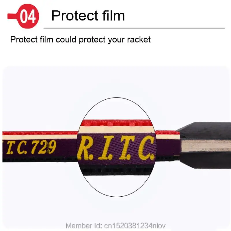 Оригинальная 729 гладкая ракетка очень-7 петель с быстрая атака ракетка для настольного тенниса ракетка для пинг-понга с бугорками для обеих сторон