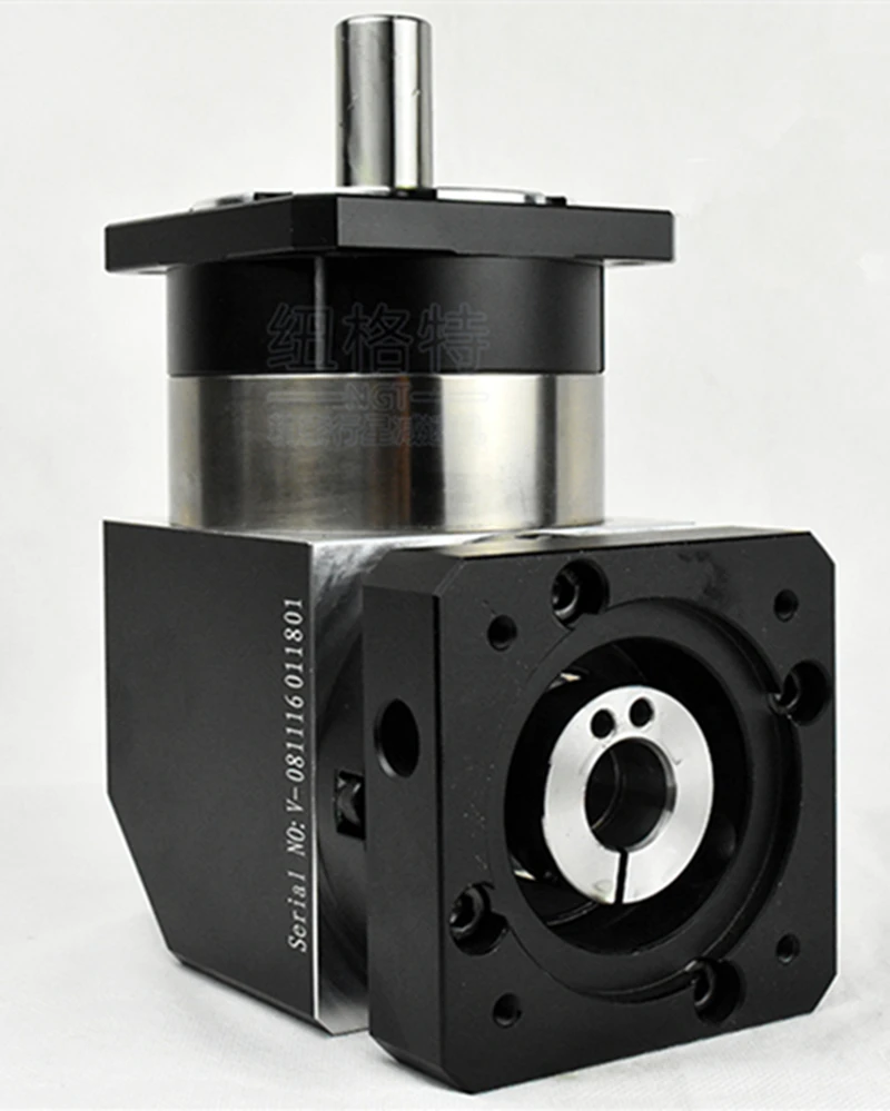 US $332.00 Right Angle 90 Degree Planetary Gearbox Reducer 12 Arcmin Ratio 151 To 1001 For 130mm AC Servo Motor Input Shaft 24mm