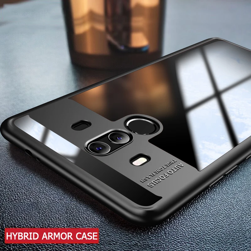 

Huawei Mate 20Pro Case Funda Huawei Mate 10 Pro Case Hybrid Back cover for Huawei Mate 20 Pro Case LYA-L29 Mate20 Mate10 BLA-L09