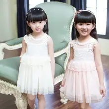 Elegant pink floral chiffon macrame lace toddler birthday princess dress little girl wedding dresses 2015 fancy