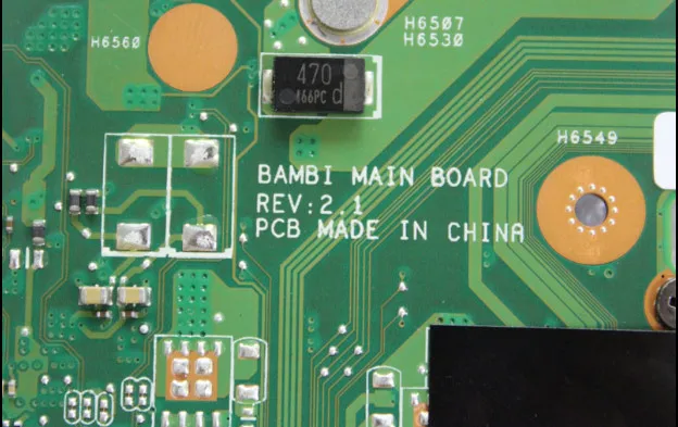  BAMBI MAIN BOARD REV 2.1 fit for lenovo G700 laptop motherboard 17.3 inch screen HM76 DDR3 fit I3 I