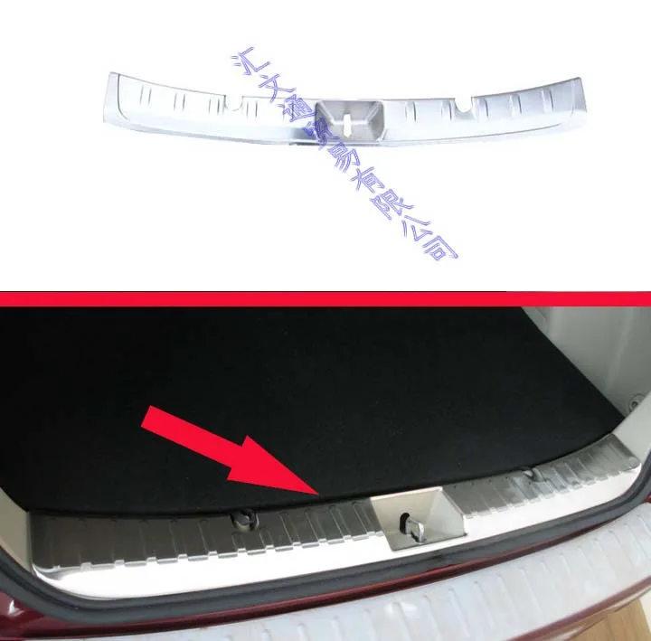 Для Subaru XV 2013- из нержавеющей стали задние накладки для порогов автомобиля крышка литьевая гарнитура