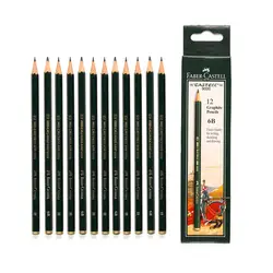 12 шт импортированные из Германии Faber Castell карандаш 9000 Профессиональный рисунок карандаш Multi-серый карандаш для эскизов
