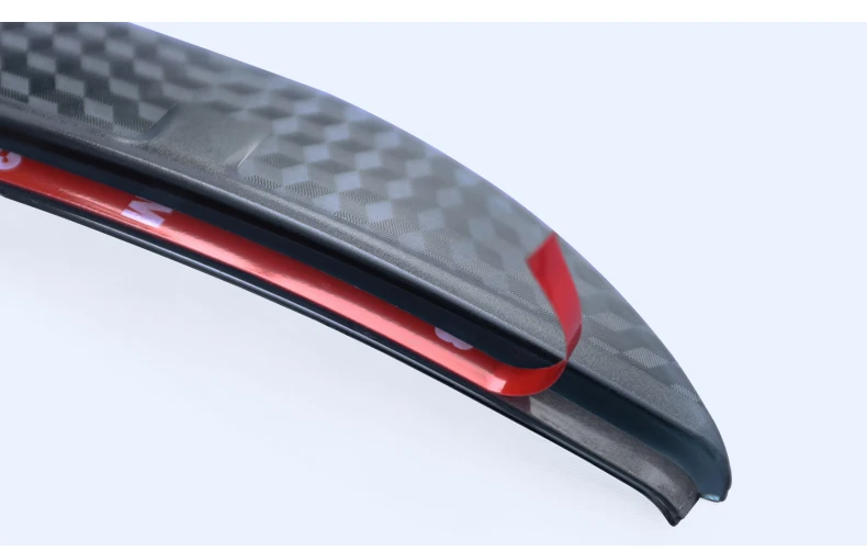 Lsrtw2017 Abs полупрозрачный автомобиль заднего вида дождевик крышка планки для Skoda Kodiaq интерьер молдинги аксессуары
