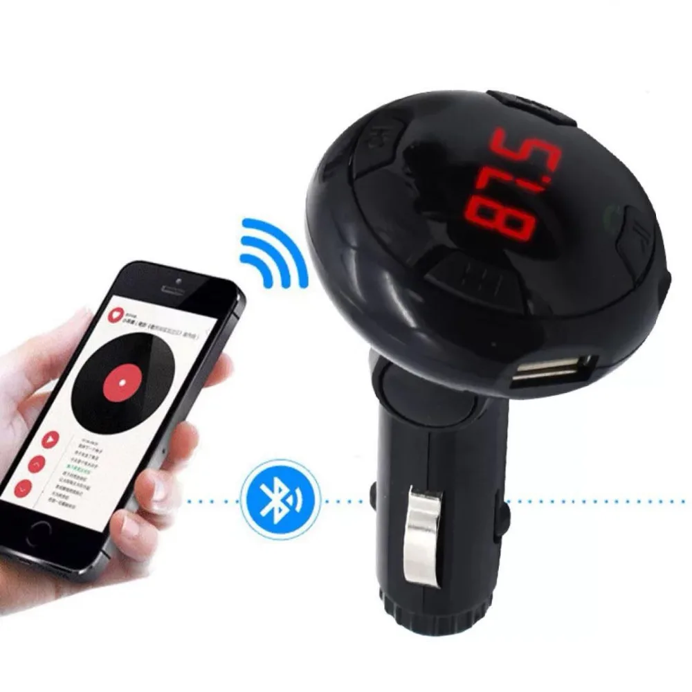 Bluetooth MP3 Player Music Car Cigarette FM Transmitters Speaker Radio
