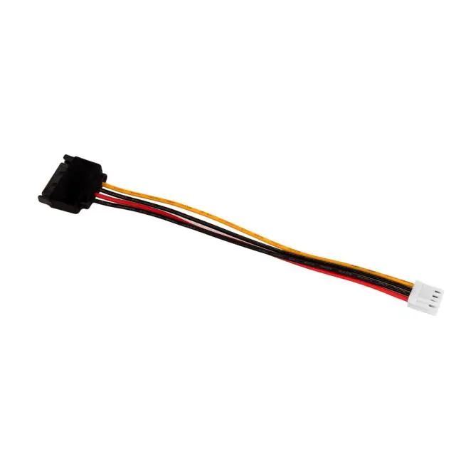 20 см 4PIN к SATA Мужской Кабель питания Шнур маленький рот поворот 15P 4P для передачи