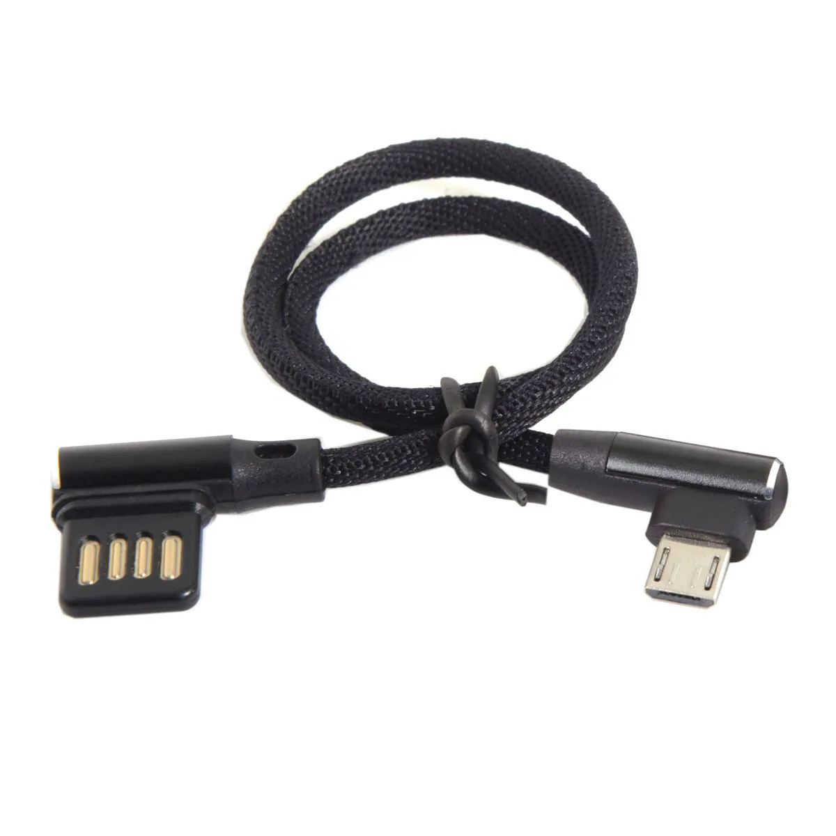 Кабель для передачи данных USB Micro & Type C с левым и углом 90 градусов 2 0 рукавом