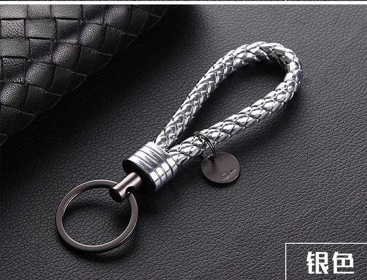 Модный кожаный брелок для ключей автомобиля брелок для ключей для мужчин и женщин для Mercedes-Benz, Audi VW Polo Golf Toyota Kia OPEL