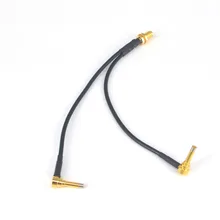 2 шт./лот RF кабель гнездо SMA двойной MS156 двойной разъем под прямым углом адаптер расширение модемный кабель 6''