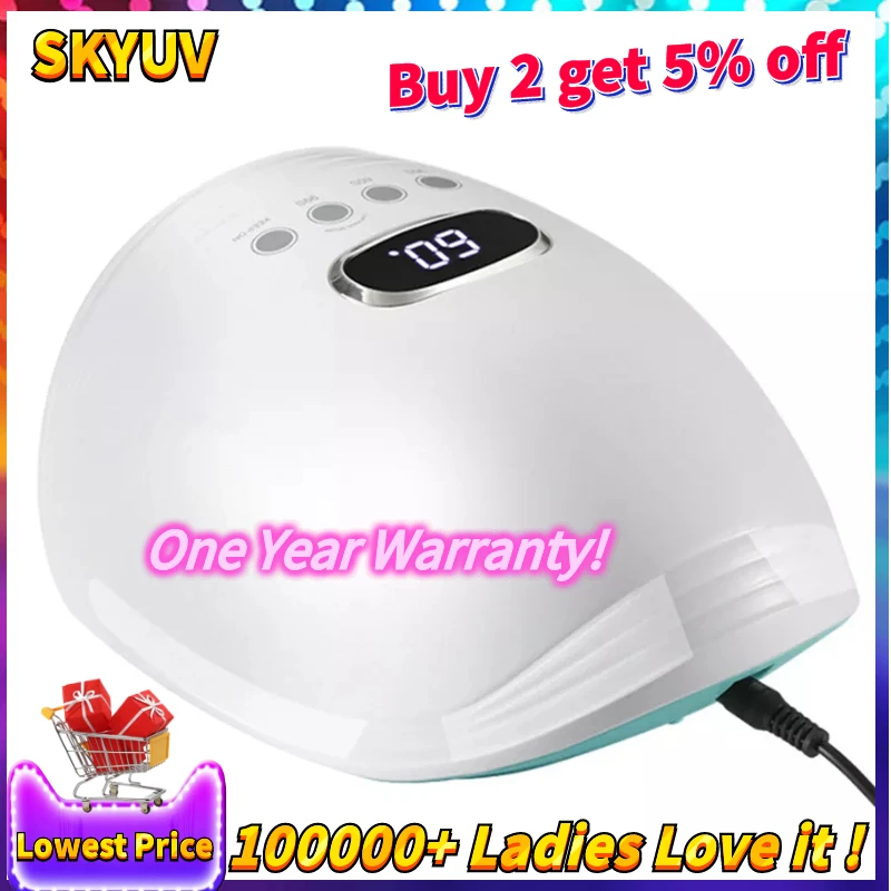 

60w UV Lamp Nail Dryer Curing Lamp Home Gel Nail Polish Lamp Tool DIY Curing Light With Bottom Gel Lamp Dryer For Nails